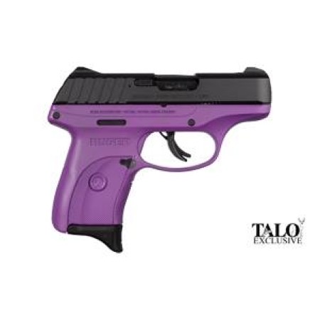 RUGER EC9S 9MM BLK/PURPLE 7+1 FS