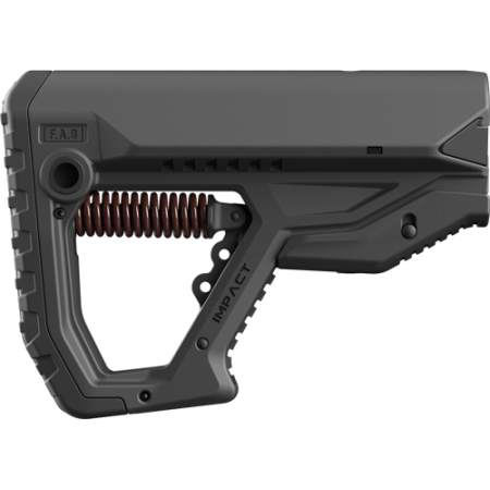 F.A.B. DEFENSE IMPACT RECOIL - REDUCTION BUTTSTOCK AR-15 BLK