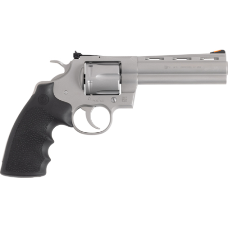 COLT PYTHON 357MAG 5" MATTE - SS ADJ SIGHT HOGUE GRIPS