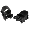 WEAVER RINGS DETACHABLE TOP - MOUNT SEE-THRU 1" MEDIUM MATTE