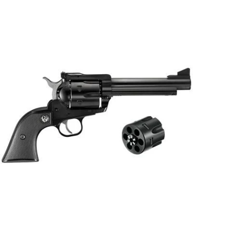 Ruger New Blackhawk Convertible SA Handgun .45 Colt/.45 ACP 6rd Capacity 5.5" Barrel Blued