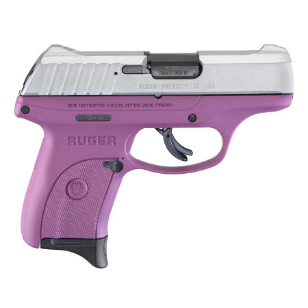 RUGER EC9S 9MM ALUM/PURP 7+1 FS SFTY