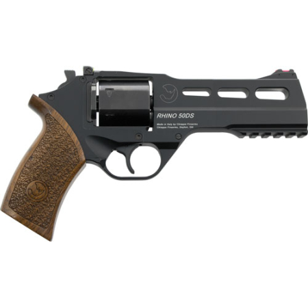 CHIAPPA RHINO 50DS 9MM - 5" ADJ. SIGHT BLACK/WALNUT