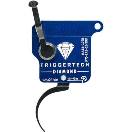 TRIGGERTECH REM 700 SINGLE - STAGE ROUGH DIAMOND CURVED