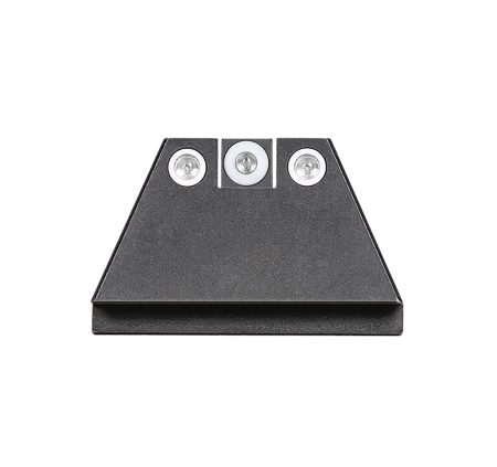 Night Fision GLK004003WGW Suppressor Height Sights For Glock  Green Tritium White Outline Front Sight-Green Tritium White Outline Rear Sight Glock 17/17L/19