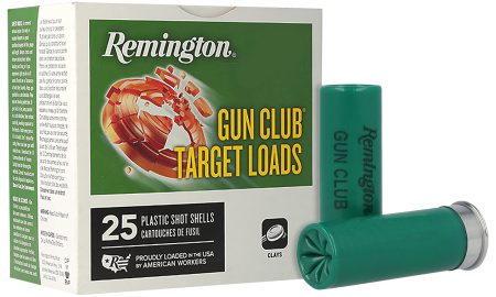 Remington Ammunition 20232 Gun Club 12Gauge 2.75" 1 1/8oz 7.5Shot 25 Per Box/10 Case