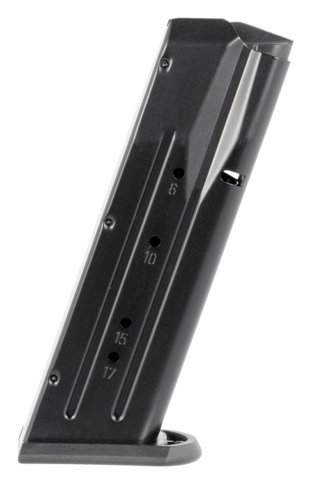 Mec-Gar MGWIT9LFAFC Tanfoglio 17rd 9mm Luger, Fits Tanfoglio Witness Large Frame Blued w/Anti-Friction Coating Carbon Steel
