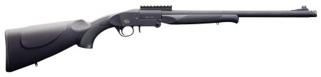 Charles Daly 930269 101 Turkey Full Size 12 Gauge Break Open 3" 1rd 20" Black Steel Single Shot Barrel Receiver w/Picatinny Rail, Fixed Black Synthetic Stock, Beretta/Benelli Choke System