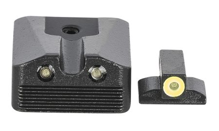 Meprolight USA 412213121 Hyper-Bright Green Tritium Yellow Outline/ Black frame Sight Kimber 1911 WEDGE