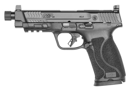 Smith & Wesson M&P45 M2.0 pistol 5.12in threaded barrel matte black