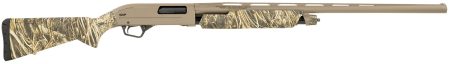 Winchester Repeating Arms 512432292 SXP Hybrid Hunter 12 Gauge 3.5" 4+1 (2.75") 28", FDE Barrel/Rec, Realtree Max-7 Furniture, Fiber Optic Sight, Includes 3 Invector-Plus Chokes