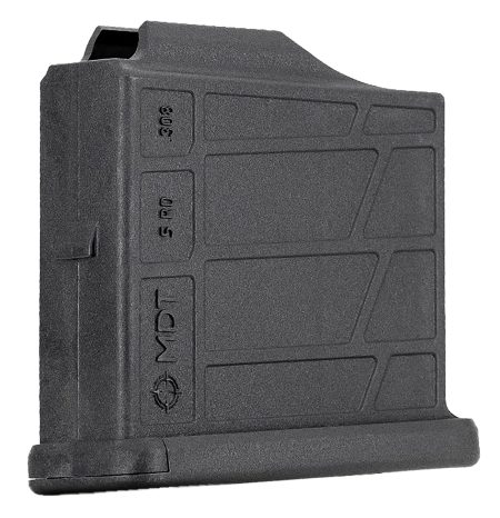 Mdt Sporting Goods Inc 105026BLK AICS Magazine  5rd Extended 6.5 Creedmoor/308 Win Short Action Black Polymer