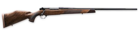 Weatherby MDX01N240WR4O Mark V Deluxe Full Size 240 Wthby Mag 4+1 24" High Gloss Fluted Barrel, High Gloss Blued Steel Drilled & Tapped Receiver, Gloss Walnut Fixed Stock, Right Hand