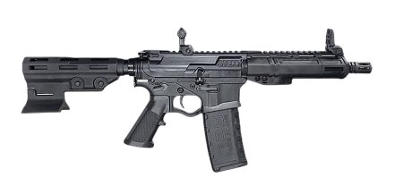 ATI ATIGAX5567MLTB Alpha Maxx 5.56 NATO 30+1 7.50" Black Barrel, Black Polymer Receiver w/Picatinny Rail, M-LOK Handguard, Black Polymer Blade, A2 Grip