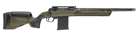 Savage Arms 32664 110 UltraLite Predator 308 Win 10+1 18" Carbon Fiber Barrel, Arca Rail Forend, Hunter Green AccuStock w/AccuFit V2 Synthetic Stock, Right Hand