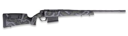 Weatherby 3WRX225RWR4B 307 Range XP 2.0 25 WBY RPM 5+1 22" +2" Graphite Black Cerakote Fluted Threaded Barrel, Steel Drilled & Tapped Receiver, Black w/Gray & Green Sponge Accents Adj Cheek Piece & LO