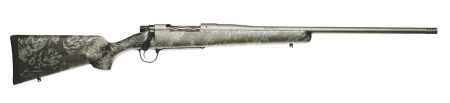 Christensen Arms 801-01346-00 Mesa FFT Full Size 22 Creedmoor 4+1 20" Tungsten Gray Cerakote Threaded Barrel, Tungsten Gray Cerakote Steel Drilled & Tapped Receiver, Carbon w/Gray Accents Fixed Carbon