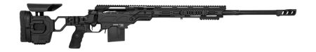 Cadex Inc CDX30LITE30824BR20I2F1 CDX-30 Lite 308 Win 10+1 24" Black DLC Fluted Threaded Barrel, Black Cerakote Receiver w/Picatinny Rail, M-LOK Handguard, Adjustable Folding Black Buttstock, Black Pol
