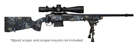Horizon Firearms HRF-VNP-300W-22R-P Vandal Prime 300 Win 22" Black Spiral Fluted Threaded Barrel, Black Receiver w/Picatinny Rail, Textured Iota EKO Carbon Fiber Stock