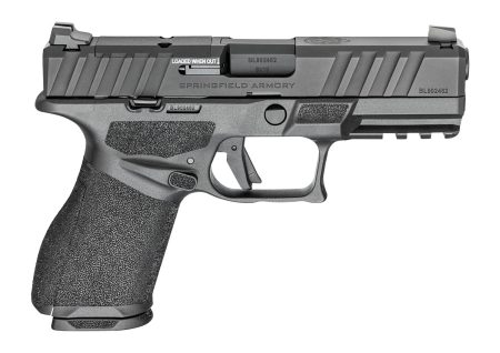 Springfield Armory ECA9409BCA Echelon Alpha 40.C 9mm Luger 10+1 4" Black Melonite Barrel & Optic Ready/Serrated Slide, Black Polymer Frame w/Picatinny Rail Adaptive Texture Grip, *CA Compliant