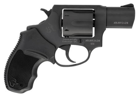 Taurus 856 .38 Special 2-inch revolver matte black with black rubber grip