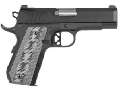 DAN WESSON ECP 45ACP PISTOL 4" BLACK G10 GRIPS 8RD