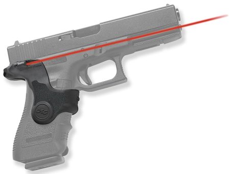 Crimson Trace 0124301 Lasergrips Compatible w/Glock Gen3 17/17L/19/22/23/31/32/34/35/37/38,Red Laser Black Polymer