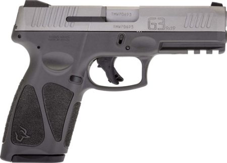 Taurus G3 9mm full-size pistol gray polymer frame stainless slide 4 inch barrel