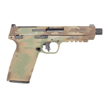 Smith & Wesson M&P 5.7 OR Handgun 5.7x28mm 22rd 5" Threaded Barrel Multicam
