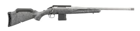 RUGER AMERICAN G2 223REM 20" SPIRAL FLUTD GRAY SPLATTER 10RD