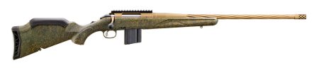 RUGER AMERICAN G2 PRED RFL 6.5 GRENDEL 22" T.B. SPIRAL BBL, GRN SPLTR,BRNT BRNZ 10RD