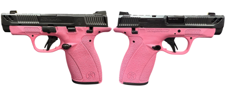 SMITH & WESSON PC BODYGUARD 2.0 CARRY COMP PINK FRAME 380ACP PISTOL 3.1" M.S  1-10RD, 1-12RD MAG