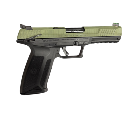 RUGER-5.7 X 28 4.9" PISTOL BLACK/DESERT NIGHT CAMO SLIDE 20+1 MS