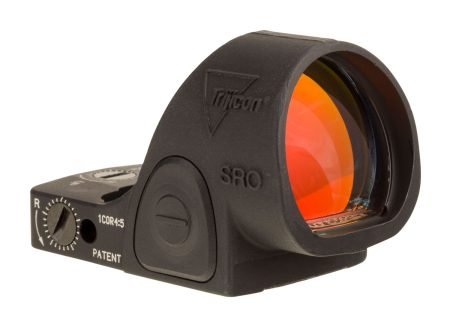 Trijicon 2500003 SRO  Matte Black 1 x 0.98" x 0.89" 5 MOA Red Dot