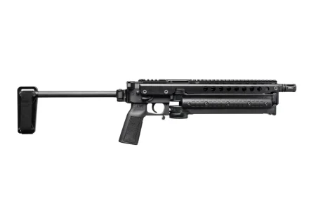 KELTEC KP50 PISTOL 5.7X28 BLACK W/ BRACE JUNGLE CLIP 2-50RD MAGAZINE