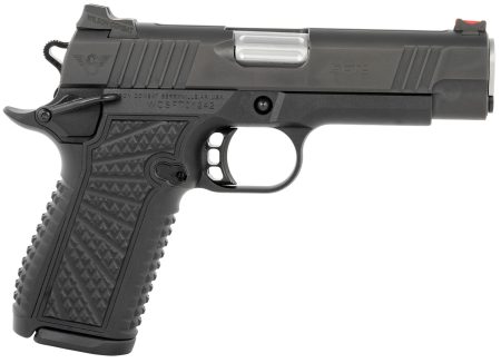 Wilson Combat SFT9CM42A SFT9 9mm Luger 15+1 (2) 4.25" Stainless, Black, Beavertail Frame, Integrated Grips, Fiber Optic Sights, Ambi Safety
