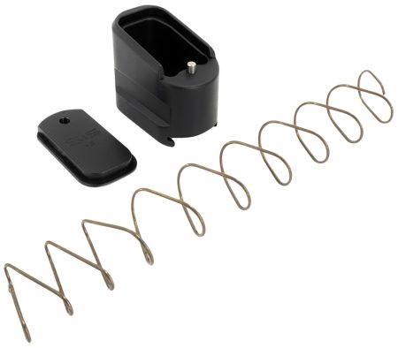 Shield Arms SAS15ME5BLK Magazine Extension 5rd Compatible w/ Shield Arms S15 Magazine, Black Anodized Aluminum