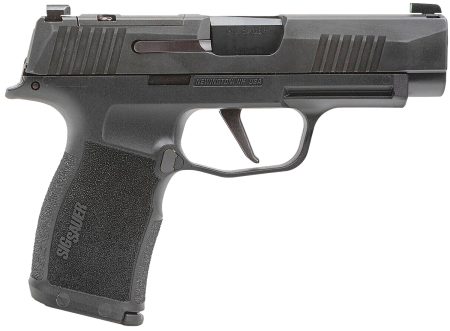 Sig Sauer 365XL9BXR3P10 P365XL 9mm Luger 10+1 3.70" Black Barrel, Black Nitron Optic Ready/Serrated SS Slide, Black SS Frame w/Beavertail & Black Polymer Grips