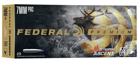 Federal P7PRCTA1 Premium Terminal Ascent 7mmPRC 155gr 20 Per Box/10 Case