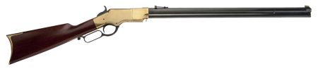 Cimarron CA288 1860 Henry Civilian .45 Long Colt 24-inch octagon barrel, blued finish, walnut stock