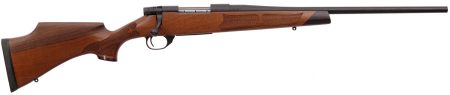 Weatherby VWR223RR0T Vanguard Camilla Compact 223 Win 5+1 20" Matte Blued, Matte Blued Drilled & Tapped Steel Receiver, Grade A Turkish Walnut Monte Carlo Wood Stock