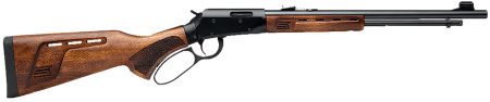 Savage Revel DLX .22 LR 18in satin walnut stock black threaded barrel right-hand lever rifle