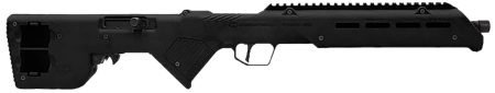 Desert Tech TRKRF2218BLK TREK-22 Black Compact 22 LR 10+1 18" Free Floating Steel Barrel, Picatinny Rail Receiver, M-LOK Handguards, Fixed Polymer Stock, Suppressor Ready