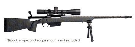 Horizon Firearms RF019C392216C20 Vandal Carbon II 7mm PRC 22" Black Fluted Barrel, Black Drilled & Tapped Receiver, Black Iota EKO X Carbon Fiber Stock