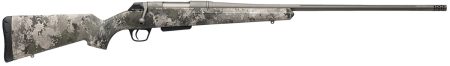 Winchester Repeating Arms 535800226 XPR Extreme 270 Win 3+1 24" Tungsten Cerakote Fluted Threaded Barrel & Drilled & Tapped Steel Receiver, Fixed TrueTimber VSX Synthetic Stock