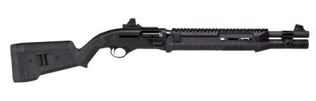 Langdon Tactical Tech LTT1301HZFRMBLK Beretta 1301 3" 7+1 18.50" Black Oxide Heat Shield Barrel, Black Aluminum Receiver, Black Magpul Polymer Stock, Modified Magpul Zhukov Forend