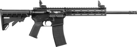 Tippmann Arms A101034 M4 Pro MSR 22 LR 25+1 16" Black Parkerized Threaded Barrel, Matte Black Aluminum Receiver w/Picatinny Rail, M-LOK Handguard, Black Adj CAR15 Polymer Stock, Black Gen2 Grip, Right