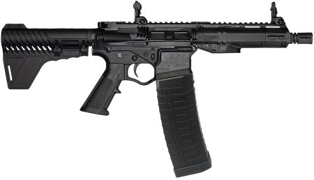 ATI ATIGAX5567MLB60 Alpha Maxx 223 Rem/5.56 NATO 60+1 7.50" Threaded Barrel, Matte Black Receiver w/Picatinny Rail, M-LOK Handguard, Black Polymer Blade, A2 Grip