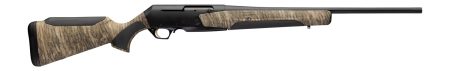 Browning 039029211 BAR MK4 Hunter Full Size 243 Win 4+1 22" Matte Blued Steel Barrel & Aluminum Alloy Drilled & Tapped Receiver, Mossy Oak Bottomland Adj Shim Synthetic Stock
