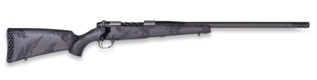 Weatherby MGT01N65RWR4B Mark V Backcountry Guide TI 6.5 WBY RPM 4+1 22" Graphite Black Cerakote Fluted Threaded Carbon Barrel, Titanium Drilled & Tapped Receiver, Exposed Carbon w/Carbide Black Accent